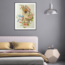 5D DIY Diamond Painting Animal Flowers Full Round Drill Home Art Picture Decor