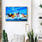 DIY Horse Animal Oil Paint By Numbers Frameless Hand Painted Artwork Wall Dec