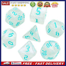 D4 D6 D8 D10 D12 D20 Polyhedral Dices Set Tabletop Role-Playing Game DND Dice