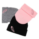 Hat Snow Knitted Cap Warm Hats Feather Embroidery Hats Women's Cotton Beanies