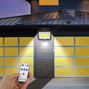 IP65 Solar Wall Light Remote Control Motion Sensor Outdoor Lamp (100LED) Newly