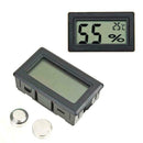LCD Temperature Humidity Thermometer Hygrometer Vivarium W9C5 Meter Reptile B8D7