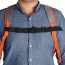Adjustable Nylon Webbing Sternum Strap Backpack Chest Harness with Whistle Newly