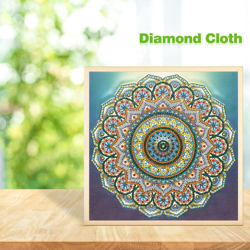 5D DIY Special Shaped Diamond Painting Mandala Cross Stitch Kits (KY005) Newly