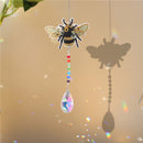 DIY 5D Diamond Painting Rainbow Maker Wind Chime Light Catcher Decor (Bee) Newly