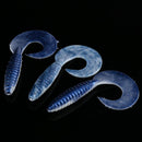 3pcs 8.5 cm U-Shaped Artificial Soft Lure Wobbler Bait Fishing Tackle(SC004