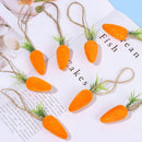 Home Decor Easter Carrot Flocking Carrot Easter Decoration Hanging Ornaments