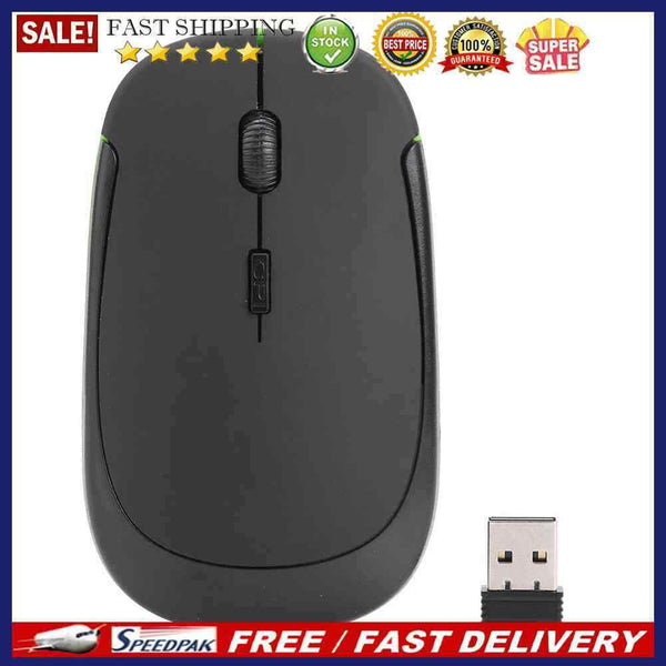 2.4Ghz Wireless Mouse 1600DPI USB Optical Four Way Scroll Mice for PC Computer