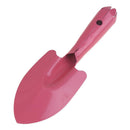 Sharp Integrated Iron Small Shovel Garden Spade Hardware Tools(Pink)