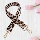 Leopard Strap for Crossbody Shoulder Bag Accessories Replacement (Pink)