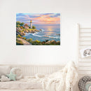 Oil Paint By Numbers Picture DIY Painting Ocean View Painting Kit Artwork