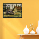 Painting By Numbers DIY Automobile Hand Painted Canvas Oil Art Picture Craft Kit