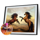 5D DIY Diamond Painting Kits Animals Full Round Rhinestone Mosaic Home Pictur