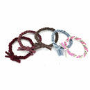 Concise Thick Hair Accessories Hand-woven High Elastic Hair Tie Rope Hair Ring