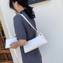 Fashion Solid Women Tote Bag Alligator PU Shoulder Handbag Street Underarm Purse