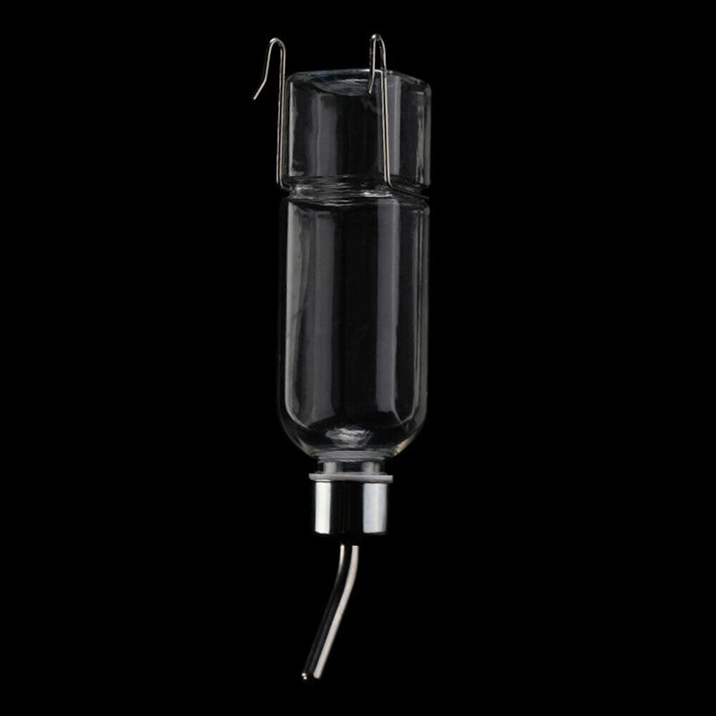 Automatic Feeder Water Small Pet Hamster Stainless Steel Nipple Drinking Bo