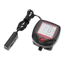 Waterproof 15 Function LCD Bike Bicycle Odometer Speedometer Cycling Speed Newly