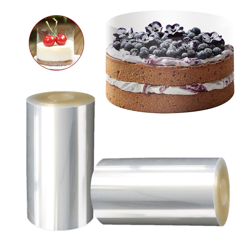 Cake Collars Transparent Chocolate Mousse Decorated Sheet Baking Edge Decor