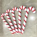 Lightweight Portable Santa Claus Walking Stick Prop Party Supplies Xmas Dec