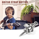Anti-slip Bass Guitar Belt Locks Nails Electric Guitar Strap Lock Button