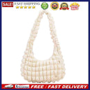 Fashion Pleated Armpit Bag Women Bubble Designer Travel Shoulder Handbag Purses