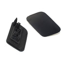 1 Pair Headlamp Headlamp Washer Cover ABS Black Cap Headlamp Auto Accessories