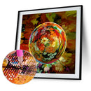 DIY Full Round Drill Diamond Painting 5D Flower Crystal Ball Poster Kit Newly