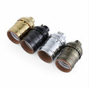 Edison Cable Pendant Lighting Socket Aluminum Shell E27 Bulb Lamp Holder