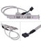 2 Port Rear Panel Bracket Motherboard Cable USB 2.0 Connector Cable Adapter