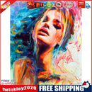 Painting By Numbers Kit DIY Women Canvas Oil Art Wall Picture Home Decor