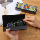 DIY Diamond Painting Sunglasses Case Portable Leather Glasses Storage Box Newly