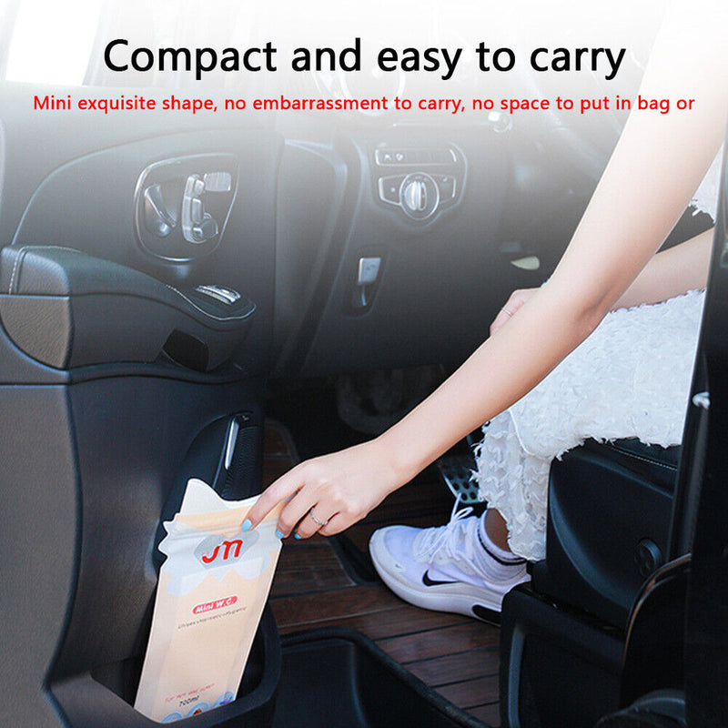 3pcs Disposable Urinal Travel Traffic Jam Emergency Pee Vomit Bags (Pink) Newly