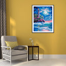 DIY Full Round Drill Diamond Painting lighthouse Mosaic Art