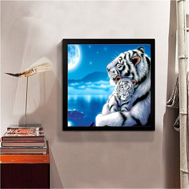 5D Rhinestone Diamond Painting Cross Stitch DIY Embroidery Mosaic Decor Newly