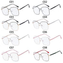 Anti-blue Ray Glasses Anti Glare & Eye Strain Square Glasses Computer Glasses