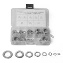 72pcs/box Stainless Steel Flat Washers 8 Sizes M4 M5 M6 M8 M10 M12 M14 M16
