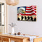 DIY Paint By Number Kit Flag Eagle Abstract No Frame for Home Decoration