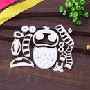 Metal Cutting Dies Stencils for DIY Scrapbooking Photo Card (Penguin MS-835