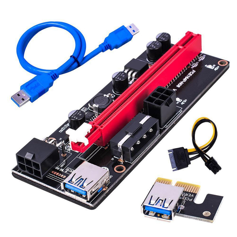 BTC-T37 PCI Express 16X Graph Card DDR3 8 GPU Mining Motherboard Set w/ CPU