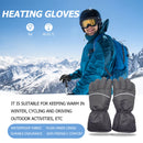 Heated Gloves, Winter Warming Hand Warmers Waterproof Thermal Heating Gloves