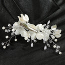 Floral Style Barrette Flower Hair Pin Bridal Clips Hair Combs Bridesmaid Tiara