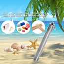 EDC Waterproof Sealed Carabiner Titanium Toothpick Holder Storage Container