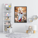 Oil Paint By Numbers Jesus Frameless Picture Craft Kits for Home Decoration
