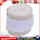 Sports Strap Boxing Bandage Muay MMA Taekwondo Hand Glove Wrap(White) Newly