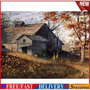 5D Kit Rhinestone Pictures DIY Country House Full Round Drill Diamond Paint