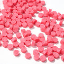 100pcs Octagon Red Seal Wax Beads Stamp Beaded for Letter (Watermelon Red) Newly