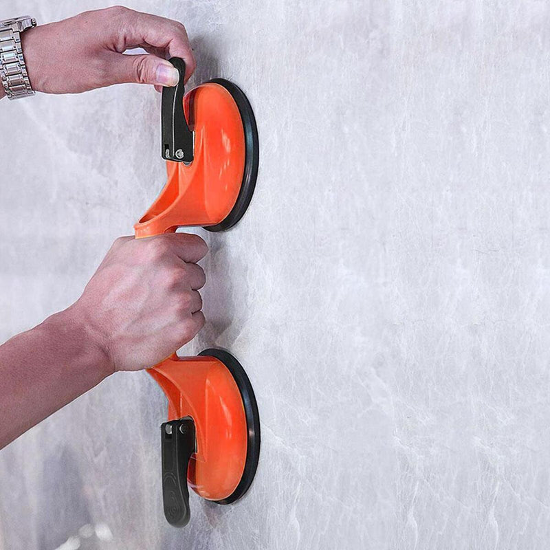 Glass Sucker Cup Heavy Duty Aluminum Alloy Rubber Vacuum Plate Handle Lifter/