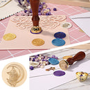 Clear Retro Animal Wax Seal Decorative Craft Stamp Head for DIY Hobby Tools