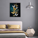 Full Cross Stitch 11CT Butterfly Counted Embroidery DIY Needlework (1)