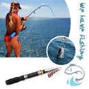 Fishing Rod FRP Carbon Fiber Telescopic Fishing Rod Fishing Pole Pesca Tackle